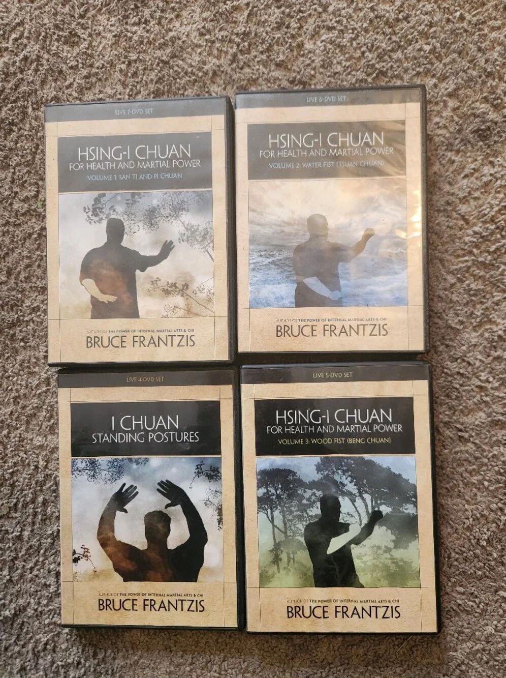 22 Dvd's Hsing-I Chuan Bruce Frantzis 4 Pack